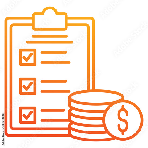 asset audit icon element for design