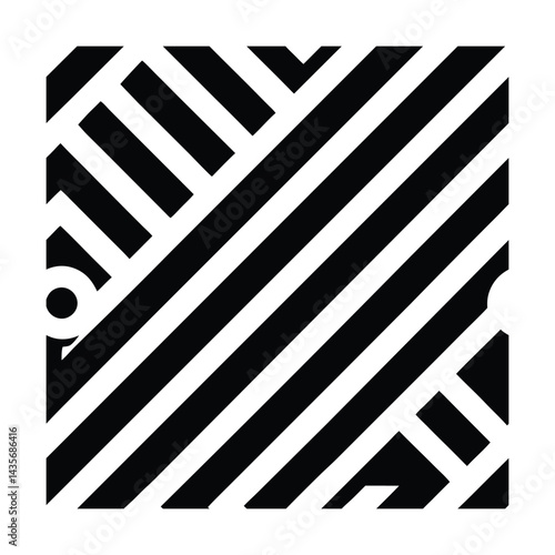 Minimal vector pattern with repeating parallel lines