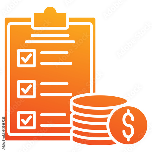 asset audit icon element for design