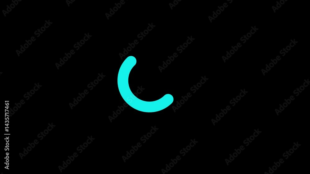 Loading circle progress bar loading icon animated video Loading circle progress bar loading icon animated video