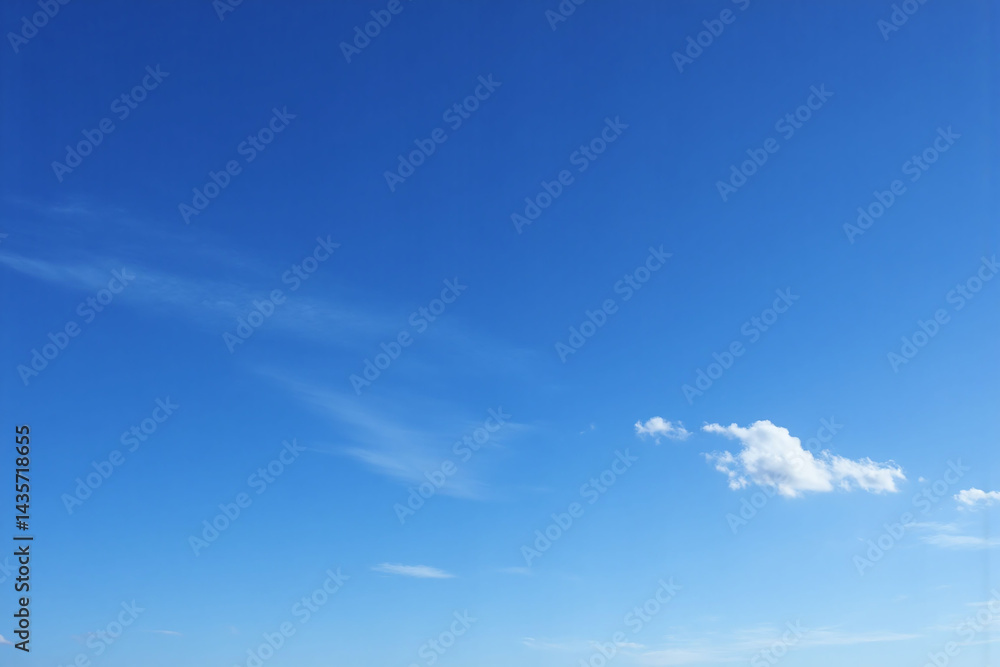 blue sky with some white clouds in it blue sky with some white clouds in it