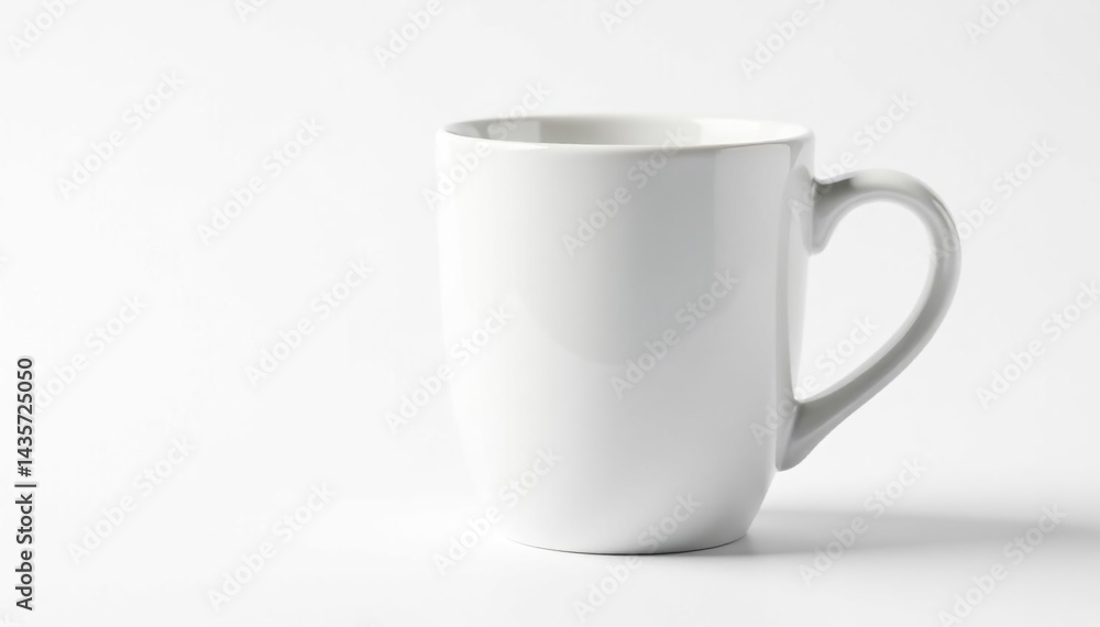 Classic white ceramic mug, isolated on pure white background , mockup, ceramic Classic white ceramic mug, isolated on pure white background , mockup, ceramic