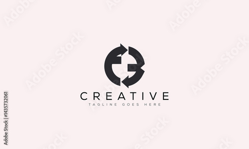 Letter EE logo design template vector illustration