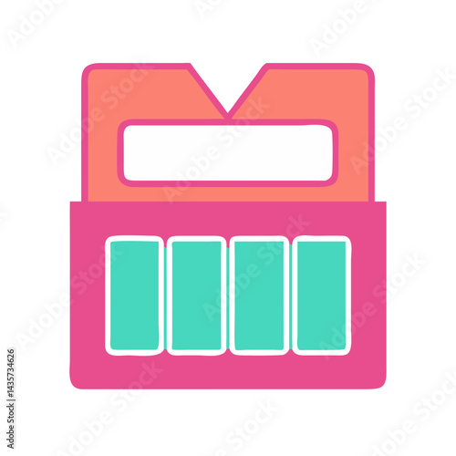 Bright makeup palette with turquoise eyeshadows and a black background
