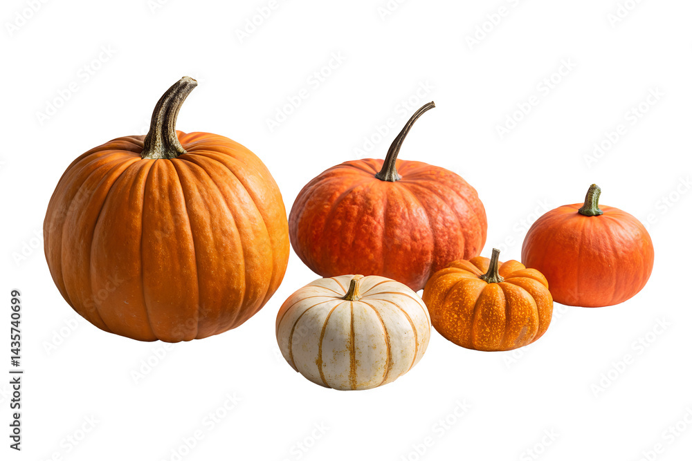 Assorted Halloween Pumpkins Collection