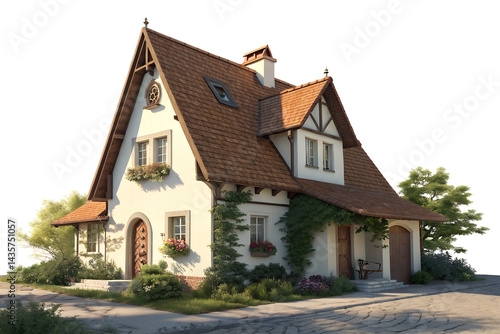 Charming European Cottage Exterior