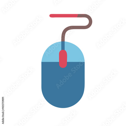 Minimalist computer mouse on black background highlighting design simplicity