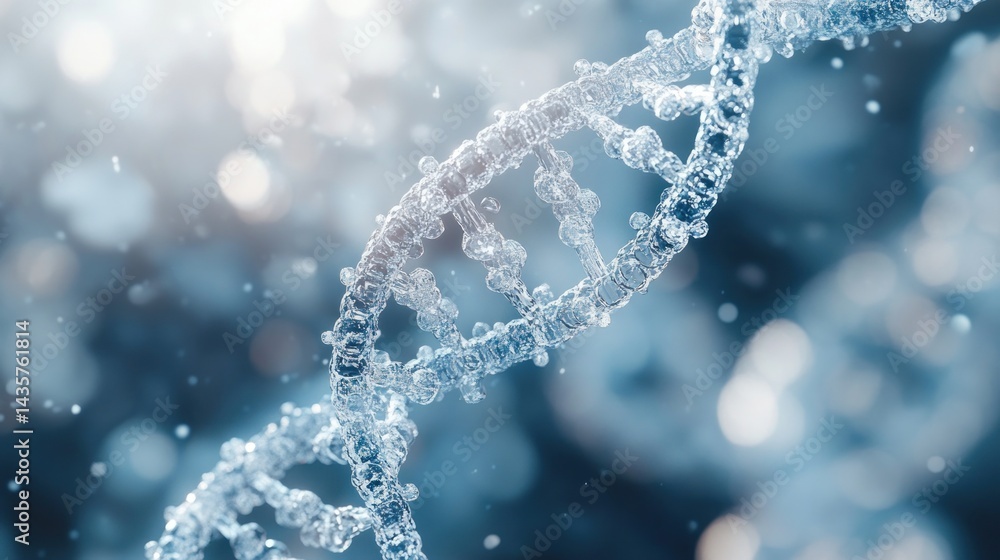 DNA helix in abstract background DNA helix in abstract background