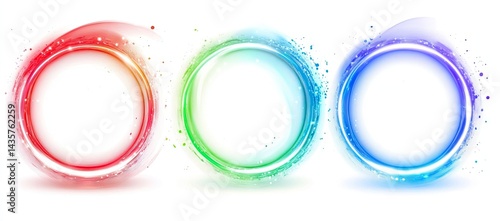 Colorful Circular Frames (1)