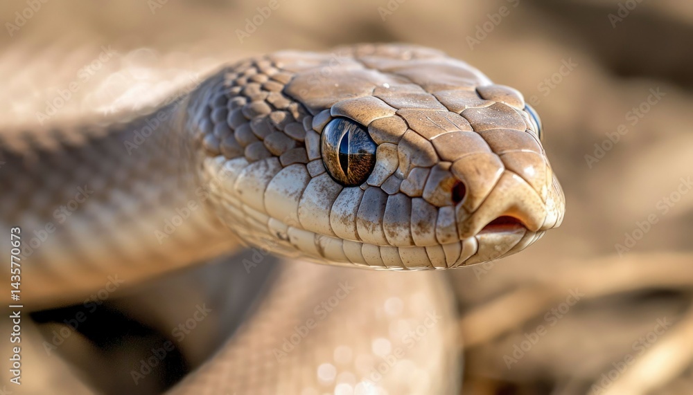 Fototapeta premium Close-up of a snake
