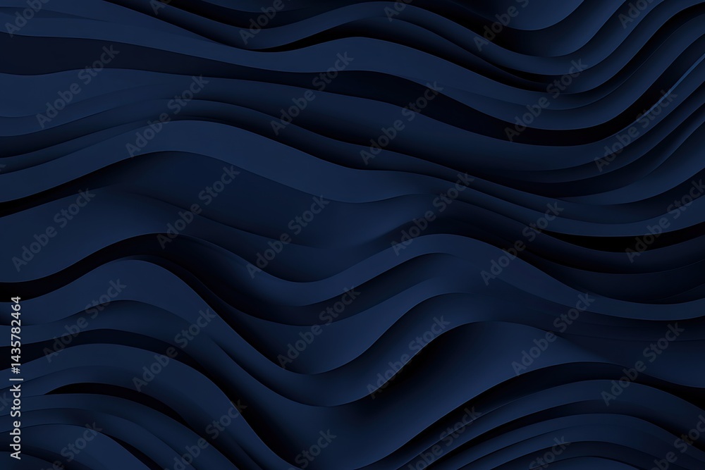 Abstract dark blue wavy lines Abstract dark blue wavy lines