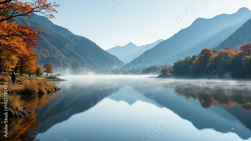 Mist and Maple at Kinrinko Concept