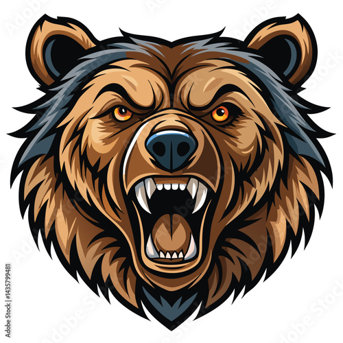 Angry Bear Head (1)