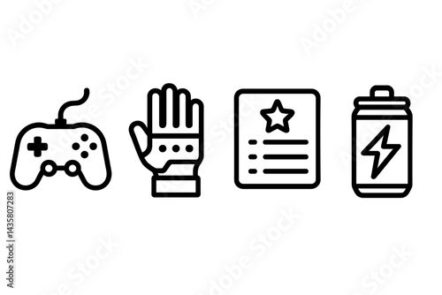 Icons of competitive gaming combine control, immersion, ranking, and boosting
