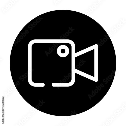 video calling Solid icon