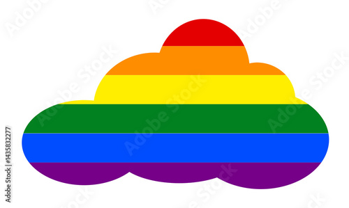 rainbow cloud