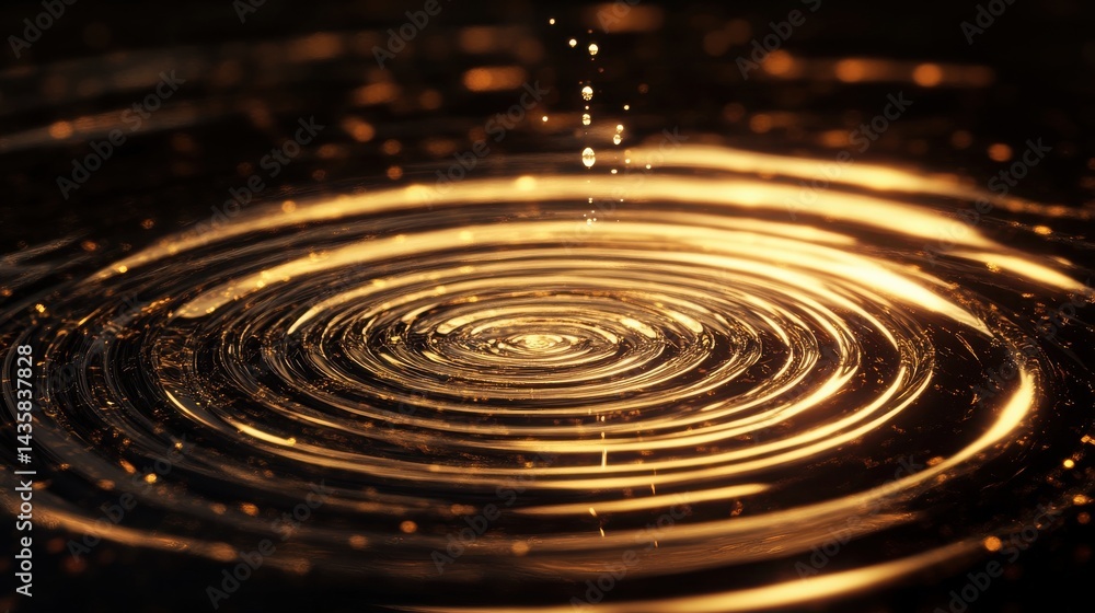 Glitch ripple spins, glowing thread on the background Glitch ripple spins, glowing thread on the background