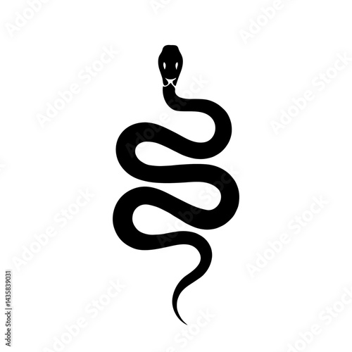 Wallpaper Mural **"Serpent of Shadows: A Black Snake Silhouette in Minimalist Design, Capturing Mysterious Elegance and Tribal-Inspired Symbolism"**  

Would you like to develop this into a specific branding or artis Torontodigital.ca