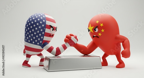 USA and China wrestle for dominance