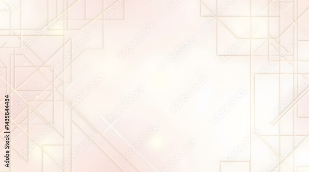 Elegant art deco background with geometric lines and soft pastel colors. Perfect for adding a touch of vintage glamour to your designs.