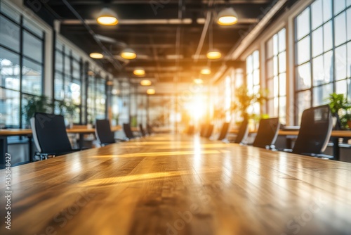 Wallpaper Mural Bright and Spacious Modern Conference Room Ready for Important Business Meetings Torontodigital.ca