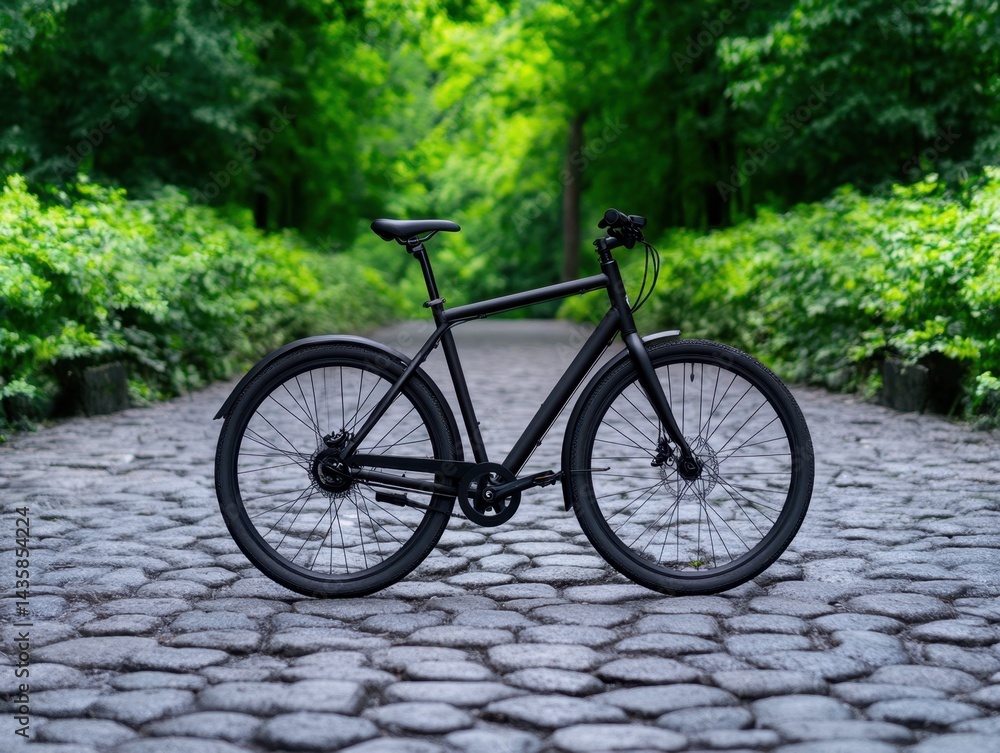 Fototapeta premium Urban Bike Path
