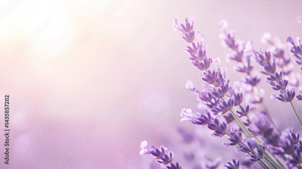 Fototapeta premium Soft Lavender Gradient Background