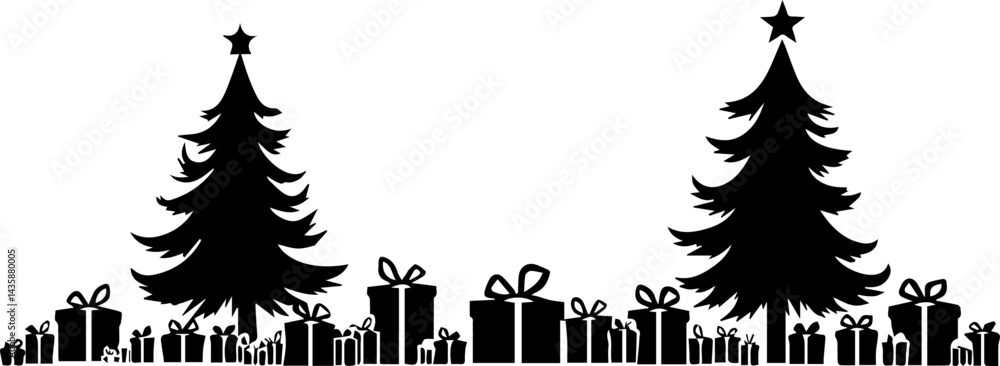 Obraz premium Gifted Christmas Wonderland