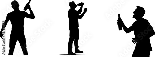 "Silhouettes of Drinking | Party, Fun, and Celebration
