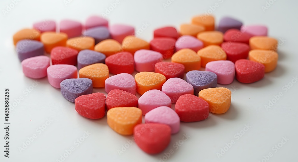 Sugar Heart Symphony AI Generated Sugar Heart Symphony AI Generated