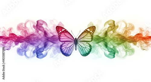 Chromatic Flutter AI Generated