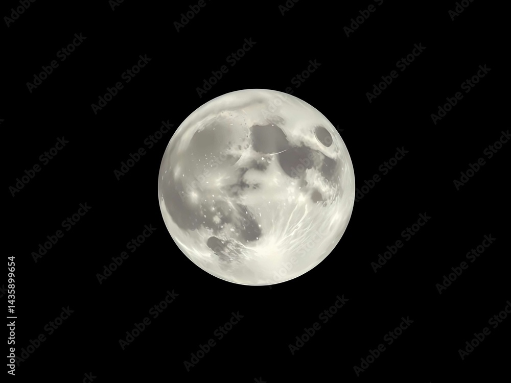 Obraz premium full moon in the night