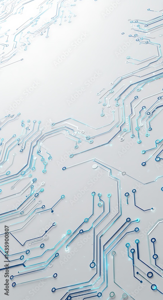 Obraz premium Digital Pathways AI Generated