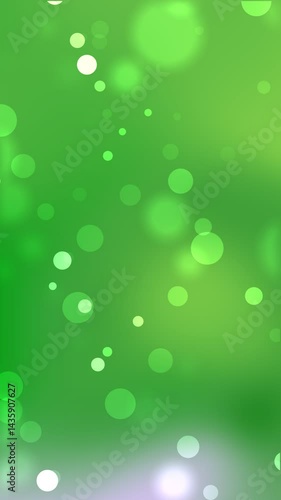 Wallpaper Mural Green and white bokeh on a green background, perfect for ecofriendly, naturethemed designs, or abstract backgrounds in any creative project Torontodigital.ca