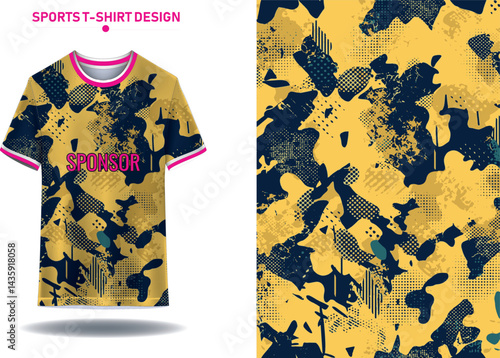 Soccer jersey design for sublimation
