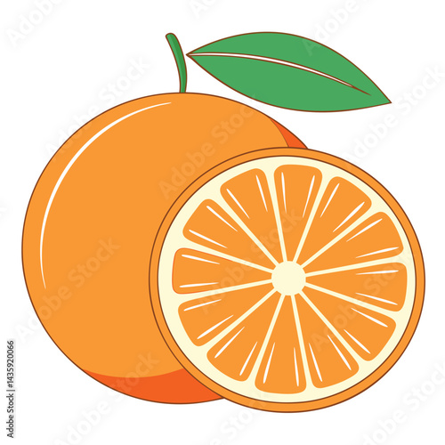 Orange Fruit Slice