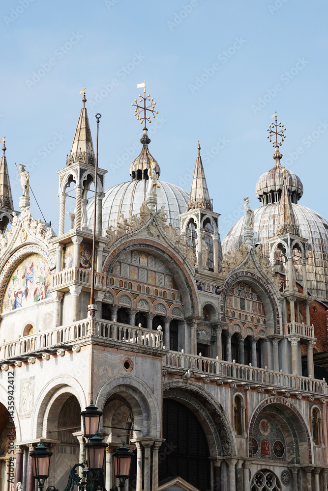 Naklejka premium The Patriarchal Cathedral Basilica of Saint Mark, Venice, Italy 