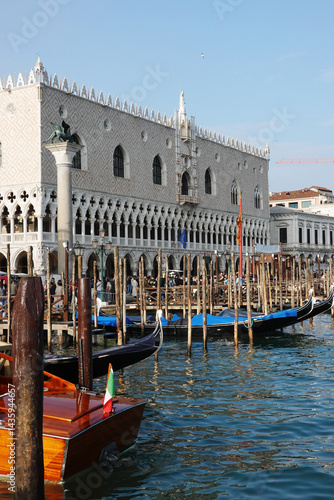 Palazzo Ducale, the Doge's Palace in Venice, Italy       