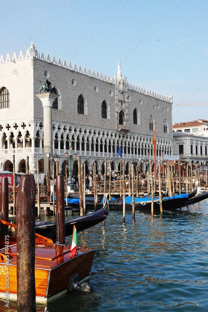 Palazzo Ducale, the Doge's Palace in Venice, Italy