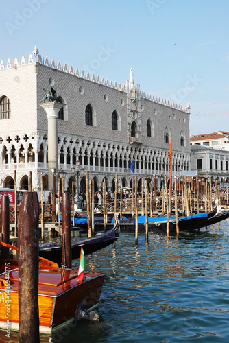 Obraz na płótnie Palazzo Ducale, the Doge's Palace in Venice, Italy w salonie