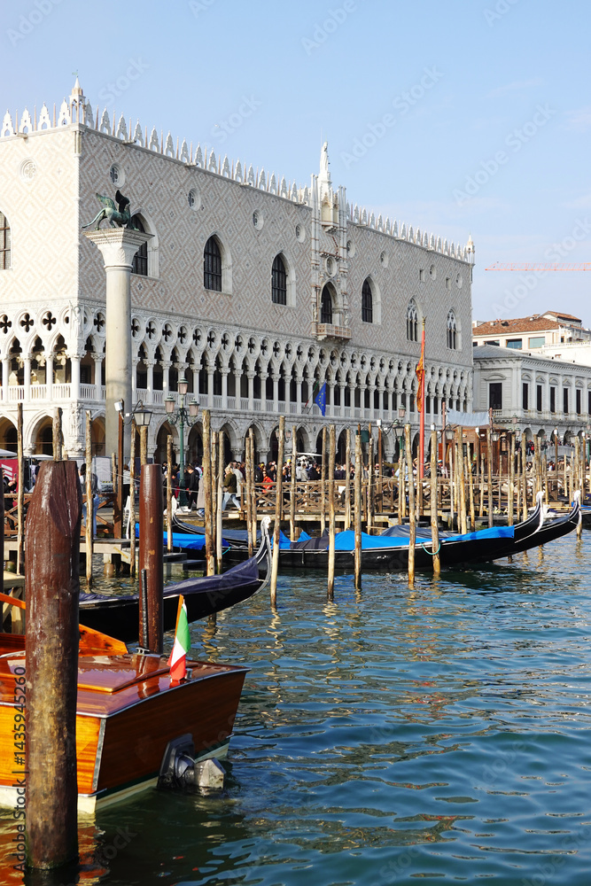 Palazzo Ducale, the Doge's Palace in Venice, Italy