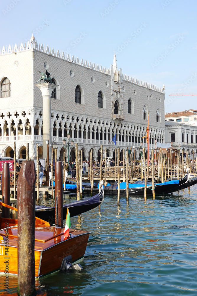 Palazzo Ducale, the Doge's Palace in Venice, Italy
