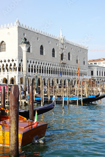 Obraz na płótnie Palazzo Ducale, the Doge's Palace in Venice, Italy w salonie