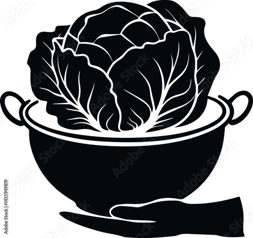 Cabbage Care – Handpicked Greens – A Hand Offering Fresh Cabbage