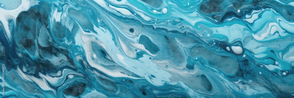 Obraz premium abstract blue marble background