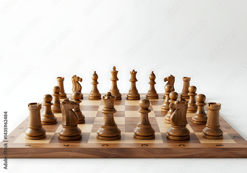 Classic Wooden Chess Set: Strategy Game, Board Game, Wooden Chess Pieces Classic Wooden Chess Set: Strategy Game, Board Game, Wooden Chess Pieces