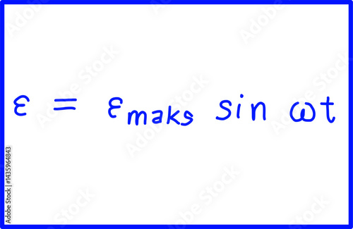 physics of magnetic fields, physics formulas for the working principles of generators
