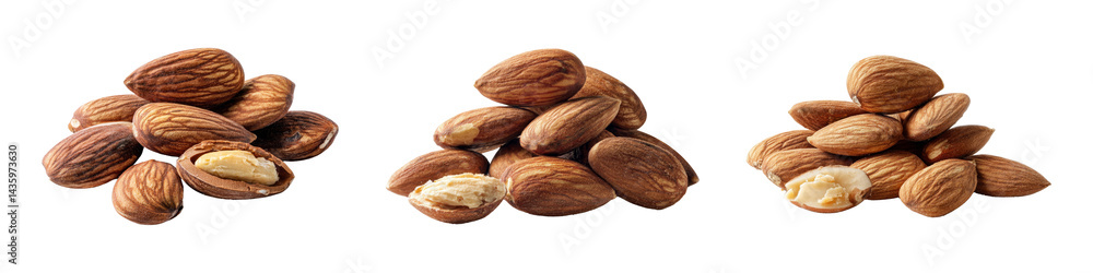 Nutty collection set of almonds Nutty collection set of almonds
