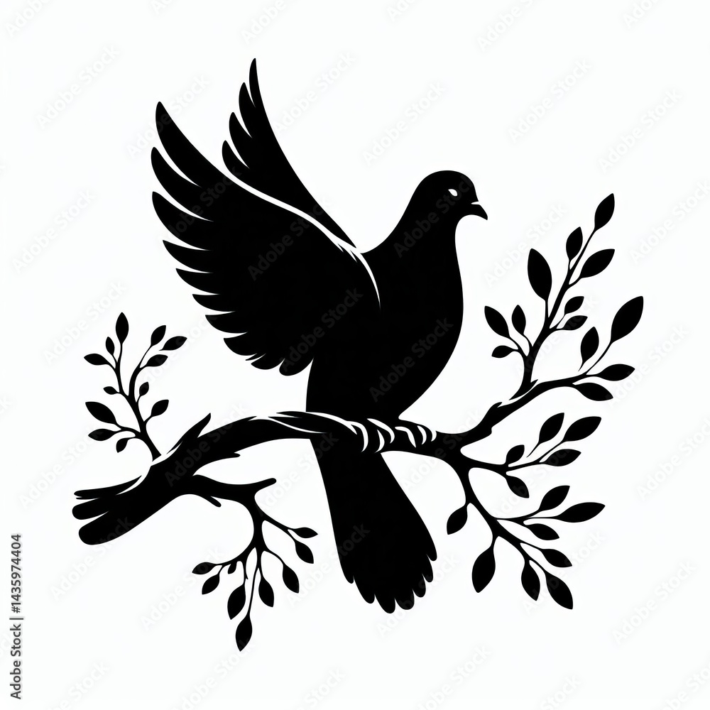 Obraz premium birds silhouette vector
