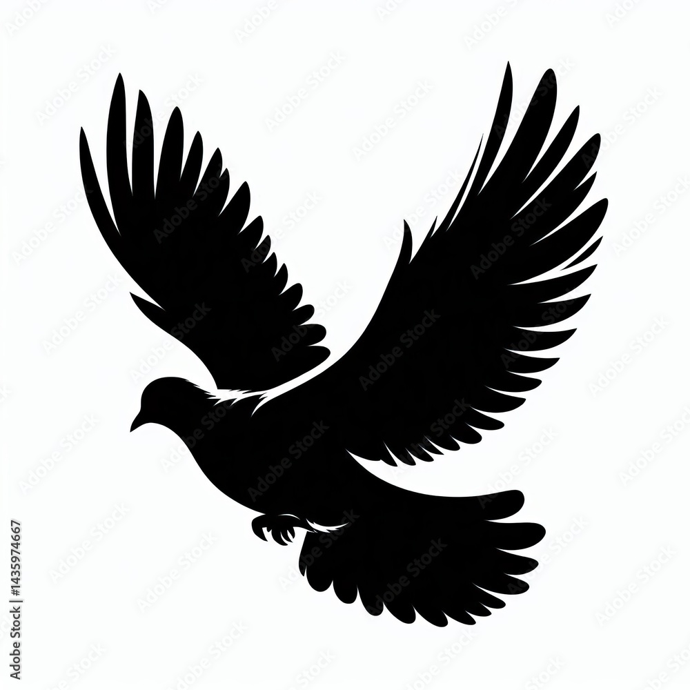 Obraz premium birds silhouette vector